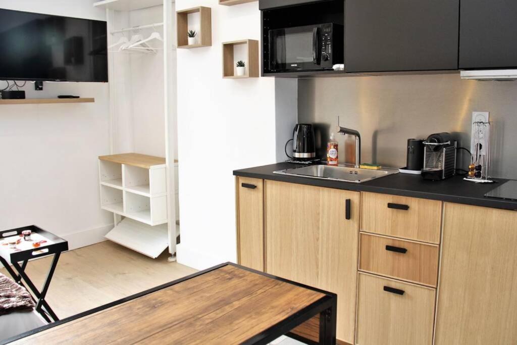 维勒班L'Escapade De Lyon, Charpennes, Jacuzzi Et Emplacement Ideal公寓 外观 照片